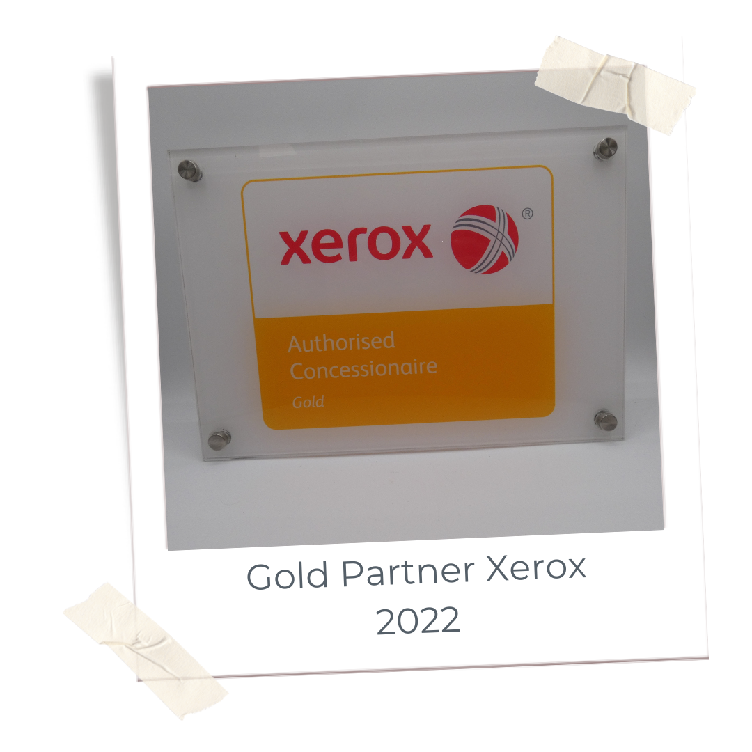 Gold partner XEROX 2022